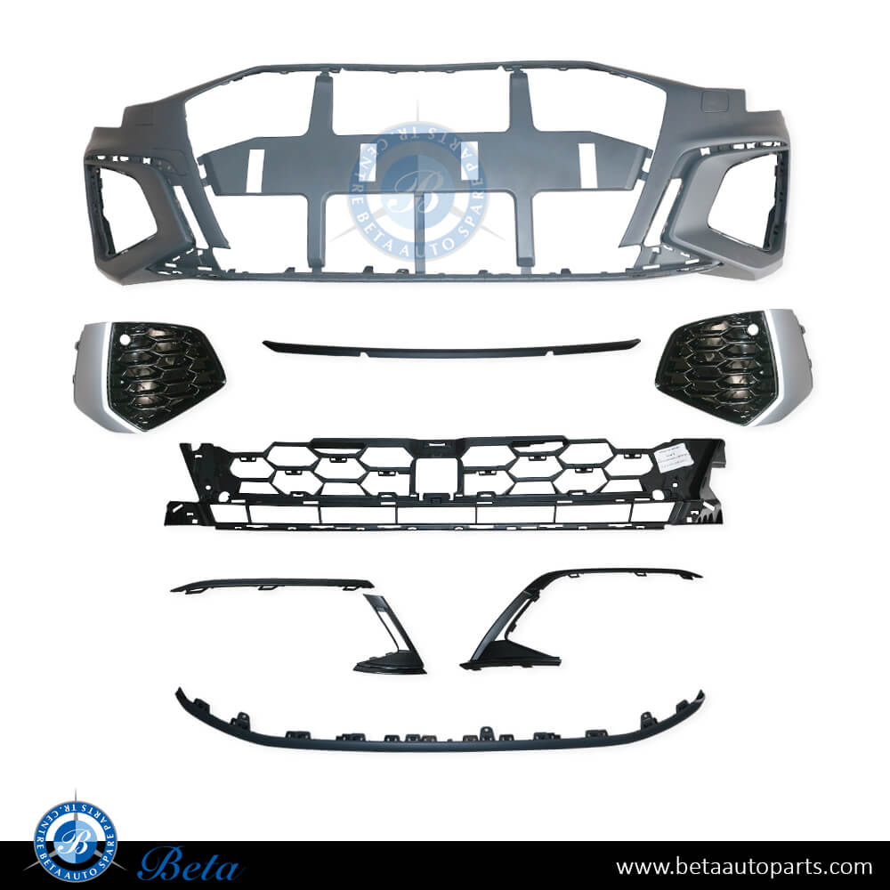 Front Bumper with PDC for Audi A3 S-Line 2020-Up models, Part Number 8Y0807065B Front Bumper with PDC for Audi A3 S-Line 2020-Up models, Part Number 8Y0807065B